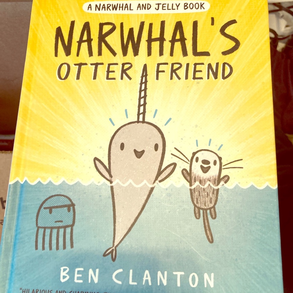 Narwhal’s otter friend book brand new